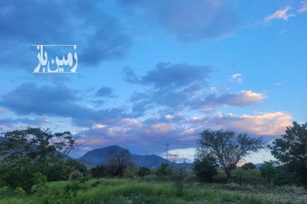 زمین بالاتر از سه راهی روستای هفت چشمه دین آباد-3