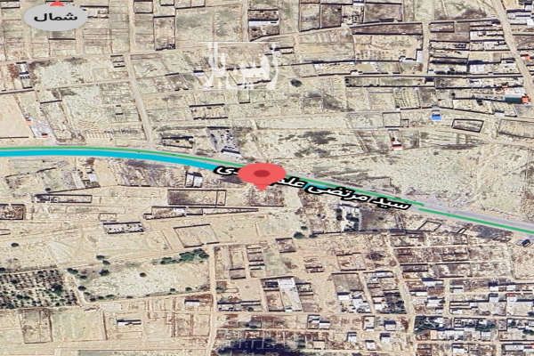 زمین تجاری ۹۴۴ متر بر جاده اصلی بوشهر به ۴ راه گورک-3