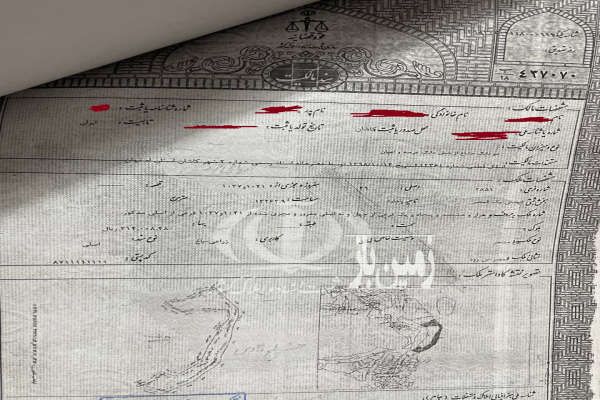 فروش زمین خام داخل محدوده شهری قمصر ۳۵۸ متر-1