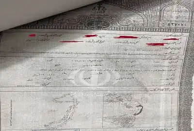 فروش زمین خام داخل محدوده شهری قمصر ۳۵۸ متر