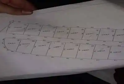 زمین پلاک بندی شده جاده قدیم آمل روستای بالااحمد چاله پی