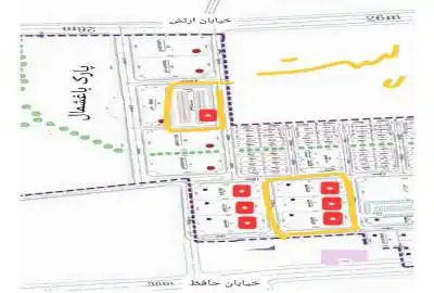 فروش سه قطعه زمین با کاربری خدماتی در ارتش جنوبی تبریز