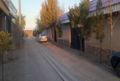 زمین حاشیه جاده قدیم بعد از عکسریه روستای شاهین قلعه