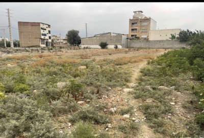 زمین در سرخنکلاته روبروی اتش نشانی بر خیابان اصلی