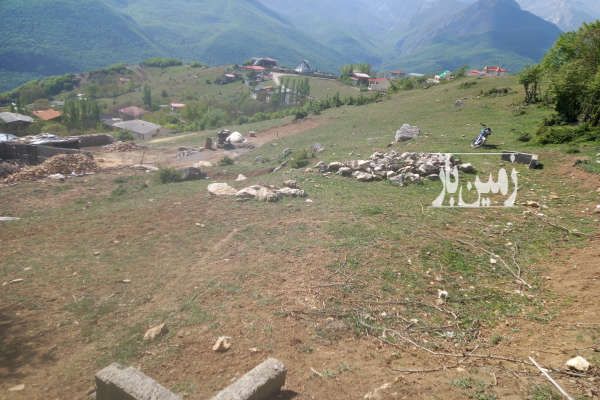 زمین در علی اباد کتول کوهستان ۳۰۰ متر-1