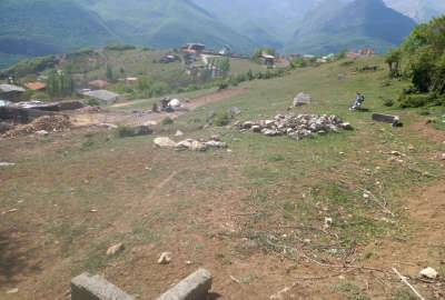 زمین در علی اباد کتول کوهستان ۳۰۰ متر