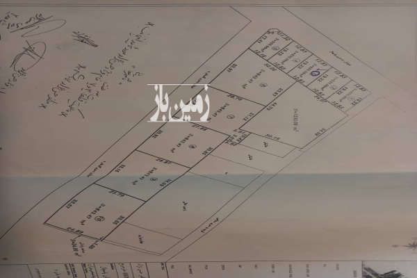 یک قطعه زمین باغی در رامجین با درختان میوه مثمر ۱۶۵ متر-4