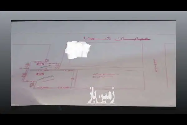 فروش زمین ۱۲۰۰ متری مرکز شهر رفسنجان - تصویر 4