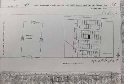 فروش زمین مسکونی پشت جهاد کشاورزی ۱۸۰ متر