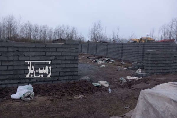 زمین داخل طرح با ویوی ابدی سادات محله ۶۰۲ متر-2