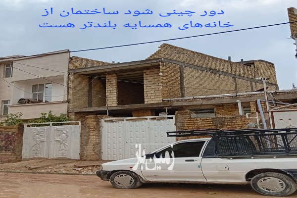 زمین ۱۳۰ متر در شیراز کرونی-1