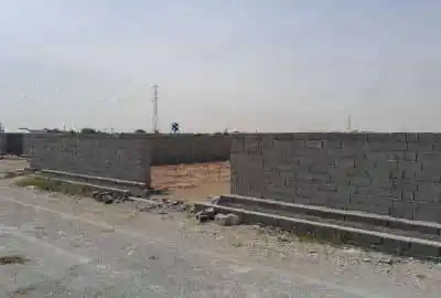 زمین ۵۵۰ متری دیوار کشی شهرک ولیعصر