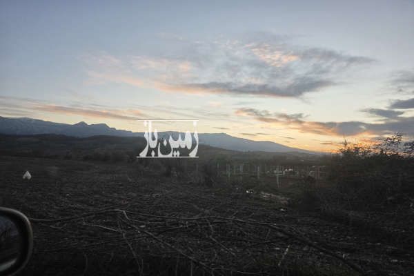 زمین مناسب خانه باغ فاصله پنج دقیقه ای گرگان ۱۹۰۰ متر-2