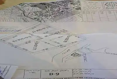 زمين در امام جعفر صادق در رفسنجان ۳۰۰ متر