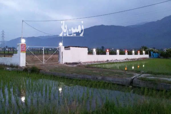 فروش زمین مسکونی زراعی ۱۶۶۵ متری با مجوز ساخت-2