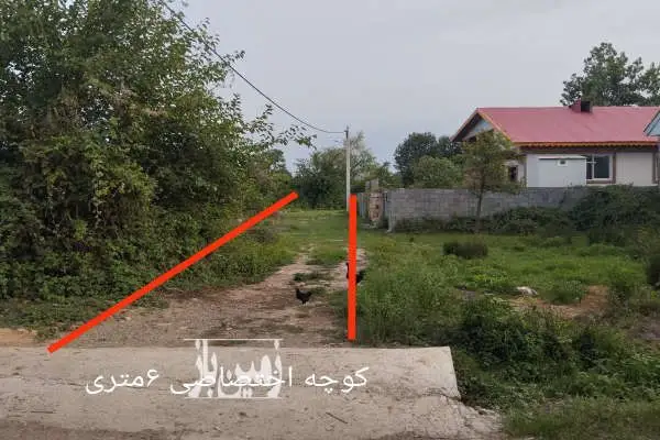 فروش زمین سیاهکل روستای بالا محله پاشاکی ۳۵۲ متر - تصویر 3