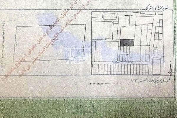زمین خیابان باهنر دوکله شش دانگ ۸۰۰ متر-1