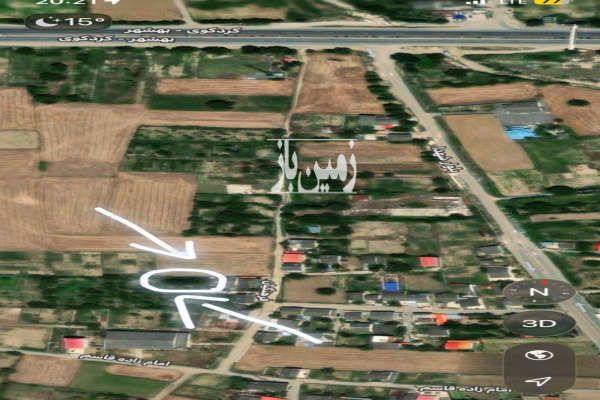 زمین مسکونی واقع در روستای ولمازو ۳۰۸ متر-4