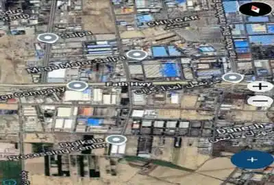 فروش زمین چسبیده به انبار دیجیکالا ۶۴۰۰ متر