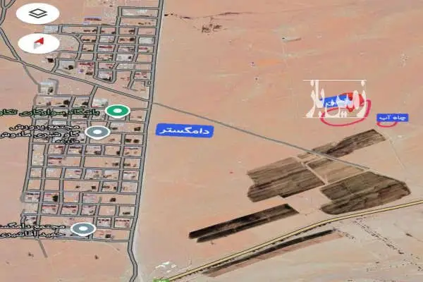 فروش زمین زیر دست گاو داری صنعتی اقلید ۳۰۰۰ متر - تصویر 3