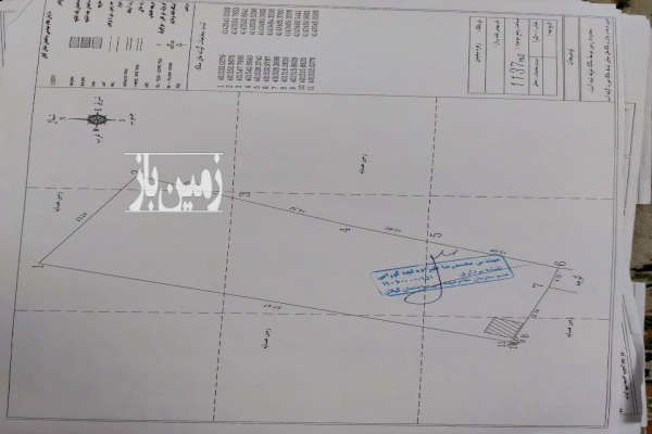 فروش زمین مسکونی در زیباکنار دوکله ۱۱۴۰ متر-1