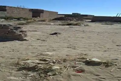 فروش زمین خاش روستای نصرت آباد نزدیک به مرکز شهر ۳۰۰ متر