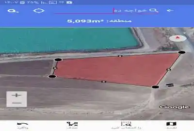 زمین کشاورزی آذربایجانشرقی میانه روستای خواجه ده ۵۰۰۰ متر