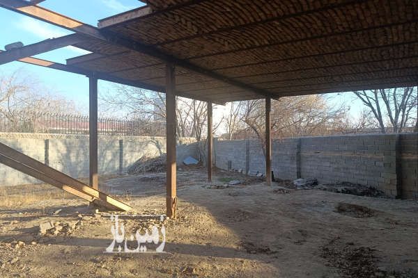فروش زمین با بنای نیمه کاره روستای آغچه حصار ۲۸۰ متر-2
