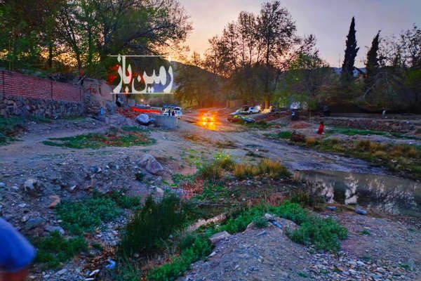 زمین ۱۱ قصب واقع در سیرچ نزدیک رودخانه-1