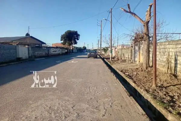 زمین واقع در جاده جویبار به کیاکلا ۵۷۳ متر - تصویر 4