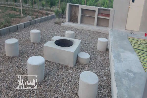 فروش باغ ۷۲۰۰ متری در ابهر زنجان آلاچیق شیشه ای-2