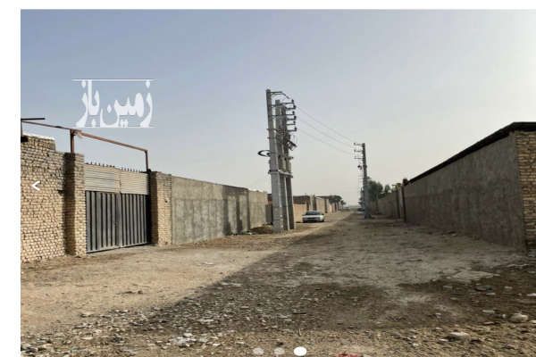 زمین صنعتی ورامین خیابان بهرام مصیری ۱۵۵۰ متر-1