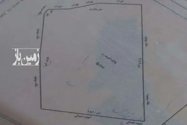 فروش زمین ۴۸۸ متر در تنکابن خیابان شهید طیبی نیلوفر آبی - تصویر 2