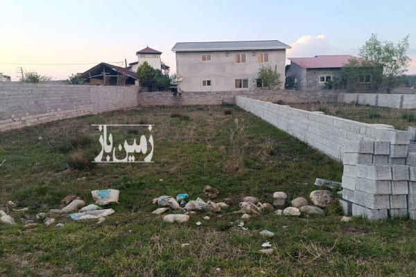 قطعه زمین ۳۵۰ متری داخل بافت در روستای شهرکلا-3