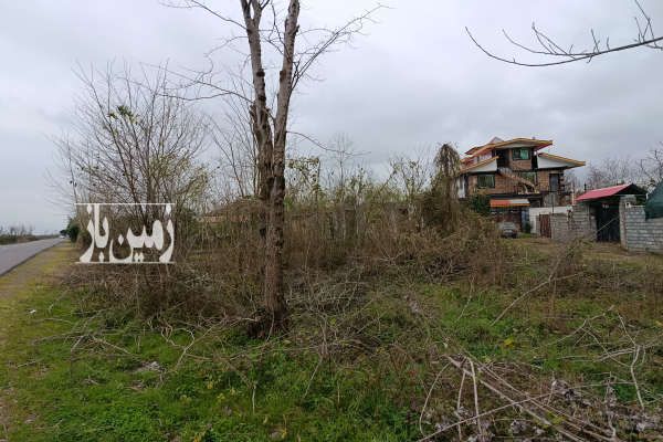 زمین مسکونی با بنای نیمه کاره در گسکرمحله رودسر ۶۹۸ متر-2
