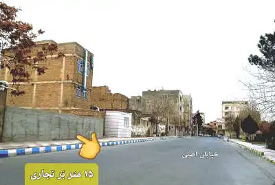 زمین قابل ساخت تجاری مسکونی شهریار شاهدشهر ۲۱۵ متر