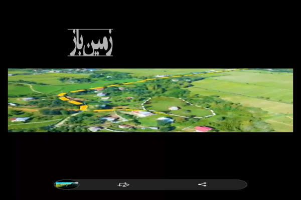 زمین مسکونی منطقه تماما مسکونی و خانه کلنگی ۵۴۵۰ متر-2