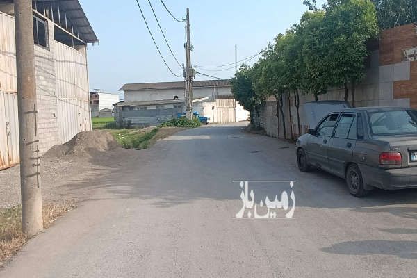 یک قطعه زمین مسکونی دارای نقشه هوای ۱۰۴ متر-4