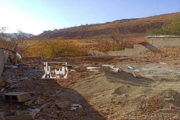 زمین چهار دیواری شده در روستای اتیشگاه ۲۵۰ متر-4