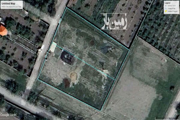 باغی دور دیوار مقابل باغ تالار پونک ویرانی ۱۴۸۸ متر-1