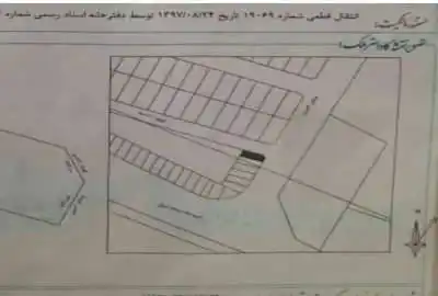 زمین تجاری مسکونی شهرک دانشگاه جهرمی ۱۶۶ متر