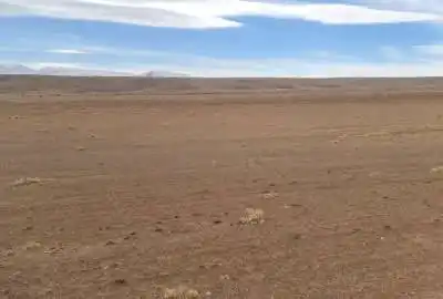 زمین بزرگ مسطح مناسب برای هر پروژه کشاورزی پنل خورشیدی