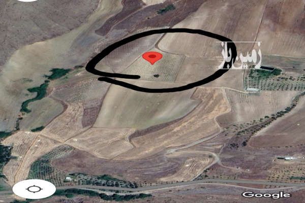 زمین کشاورزی انگوردیم روستای خانه آباد خانبا ۶۰۰۰ متر-1