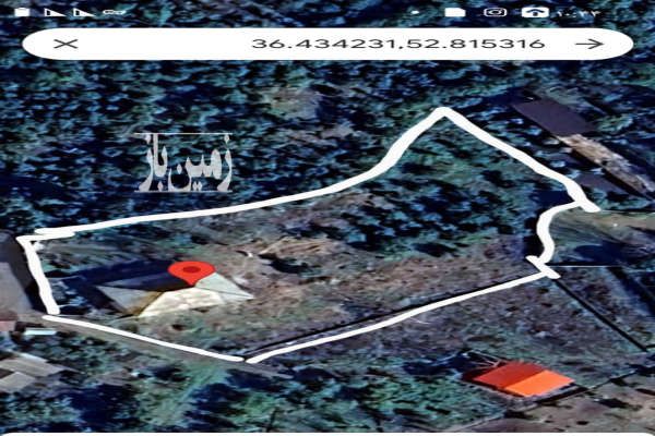 فروش زمین وخانه باغ درجاده نظامی روستای افرا ۳۲۵۰ متر-1