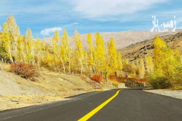 باغ فروشی ابرشیوه سمت دریاچه تار ۶۰۰ متر بین روستای مومج و دهنار-1