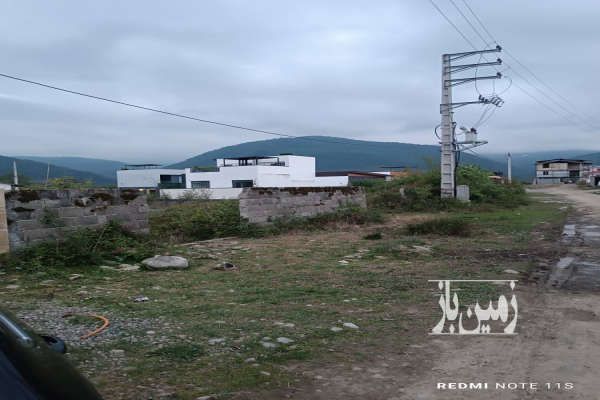 زمین با چشم اندازی عالی ۲۰۰ متر تنکابن جل چلاسر-3