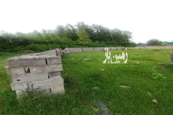 زمین در کاردگرکلا روستای کلین خونی ۳۹۲ متر رو به جنگل - تصویر 3