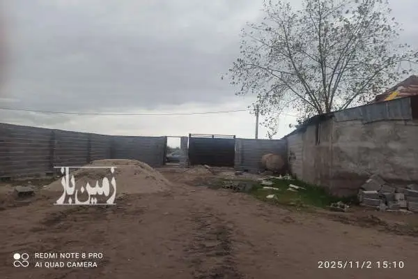 زمین مسکونی مدارک کامل با پروانه ساخت در زیباکنار ۴۸۰ متر - تصویر 2