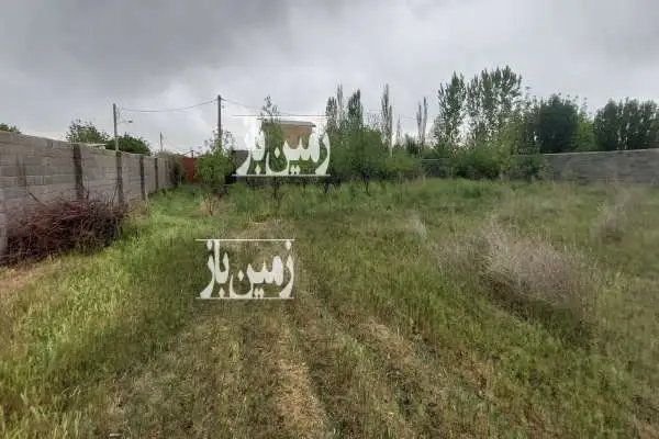 باغ دیوار کشی شده با سند تک برگ روستای قنبر اّباد ۵۰۰ متر - تصویر 2