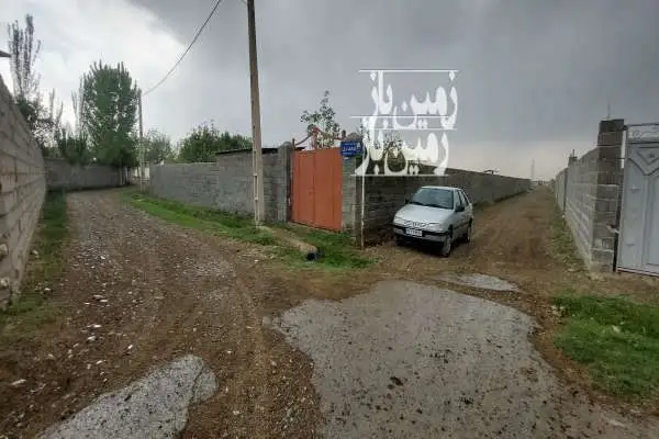 باغ دیوار کشی شده با سند تک برگ روستای قنبر اّباد ۵۰۰ متر - تصویر 4